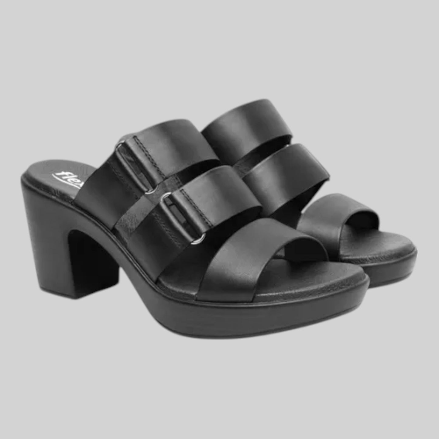 Sandalia Flexi Mujer Casual De Tacón 102922