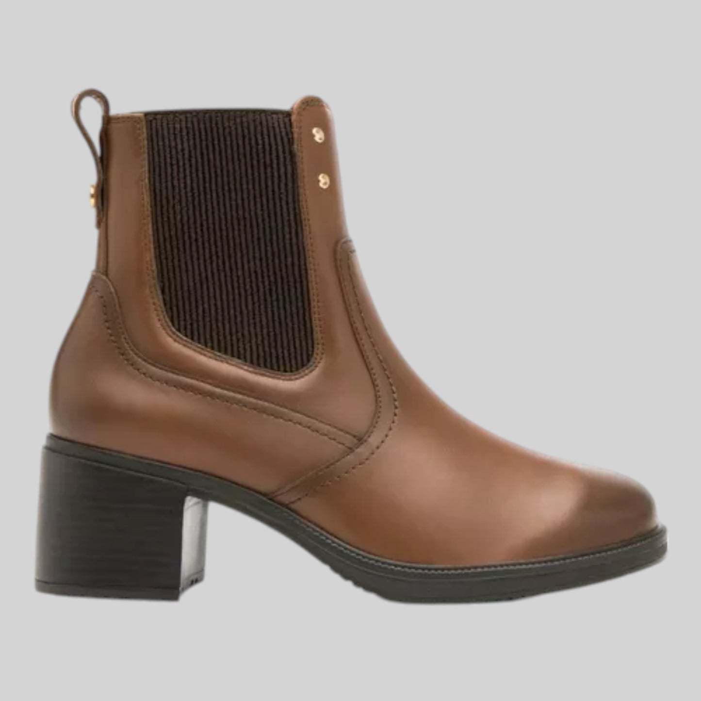 Bota Flexi Mujer Casual De Piel 120505Tan