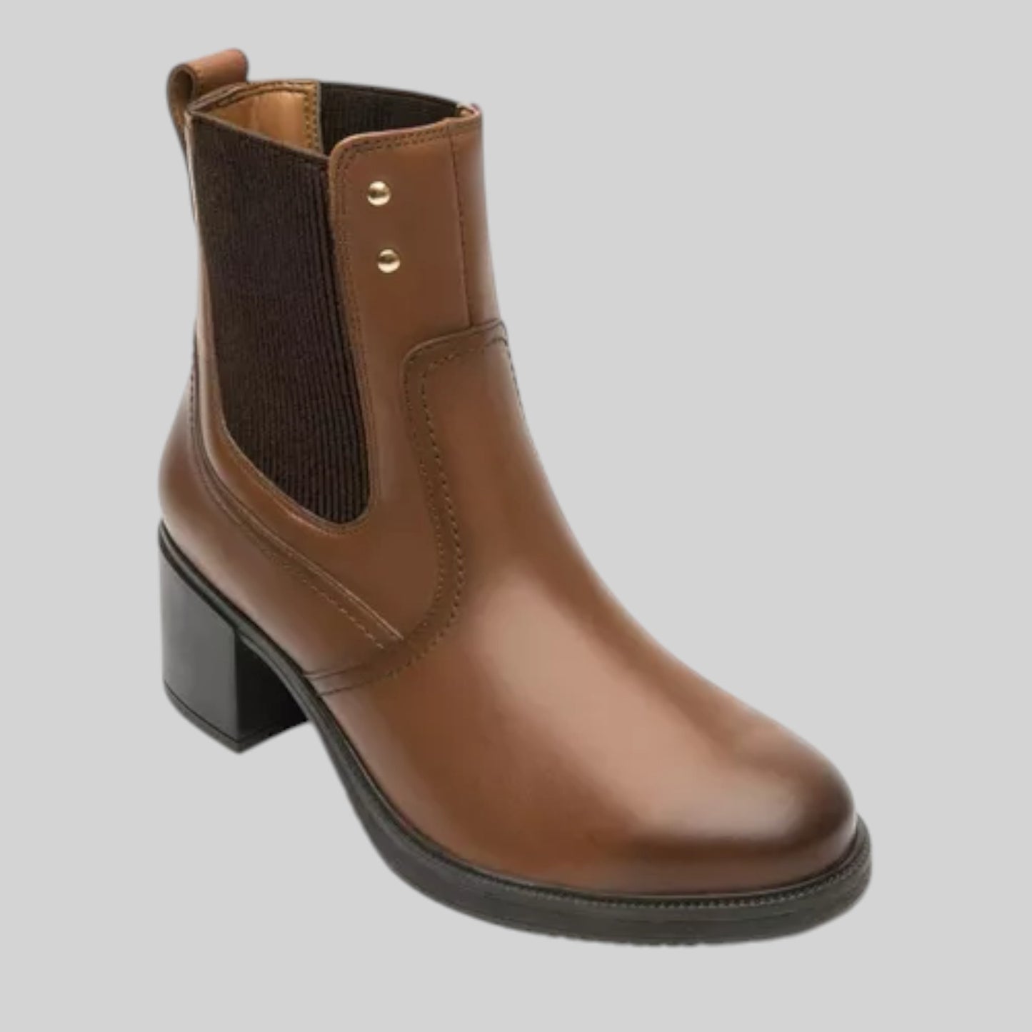 Bota Flexi Mujer Casual De Piel 120505Tan