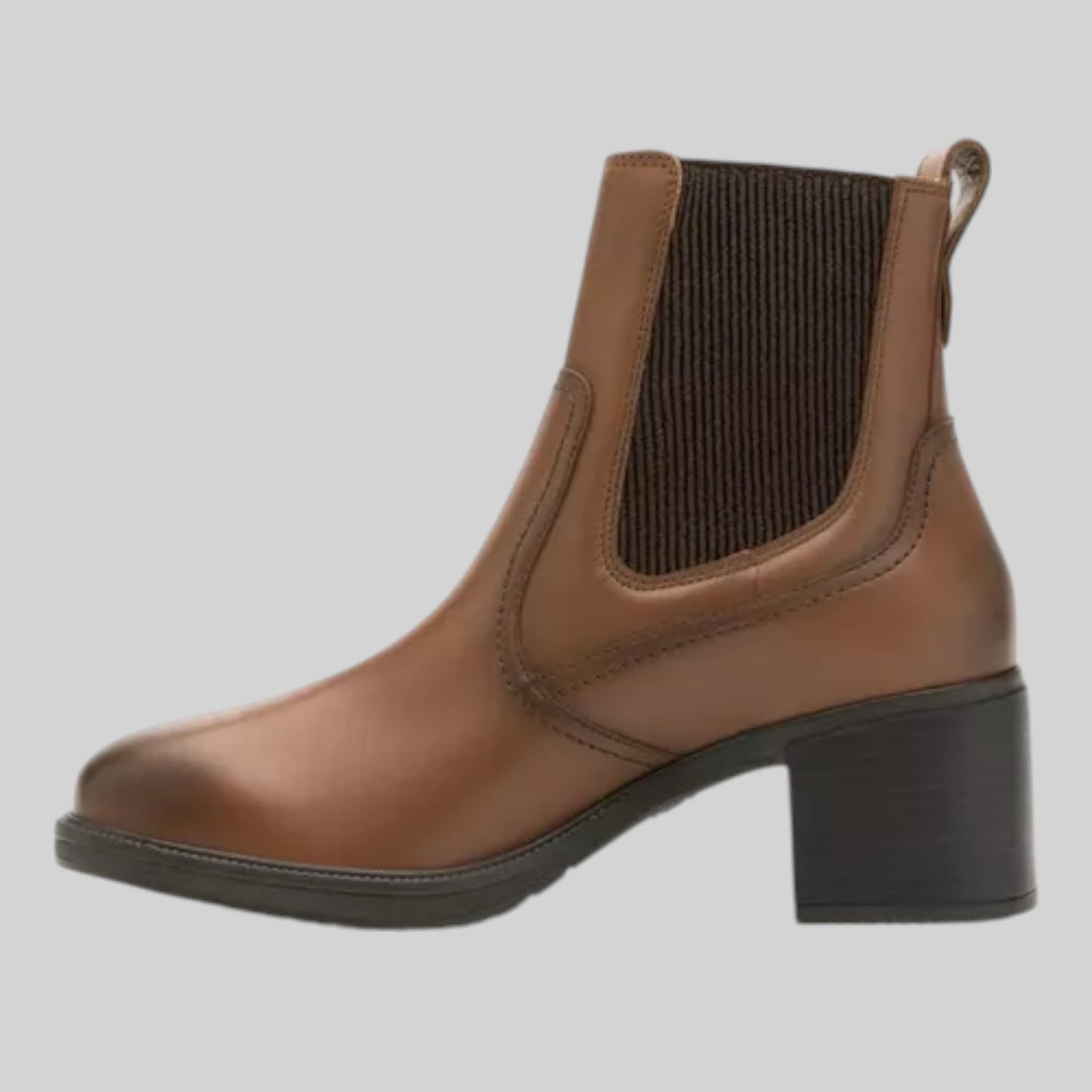 Bota Flexi Mujer Casual De Piel 120505Tan