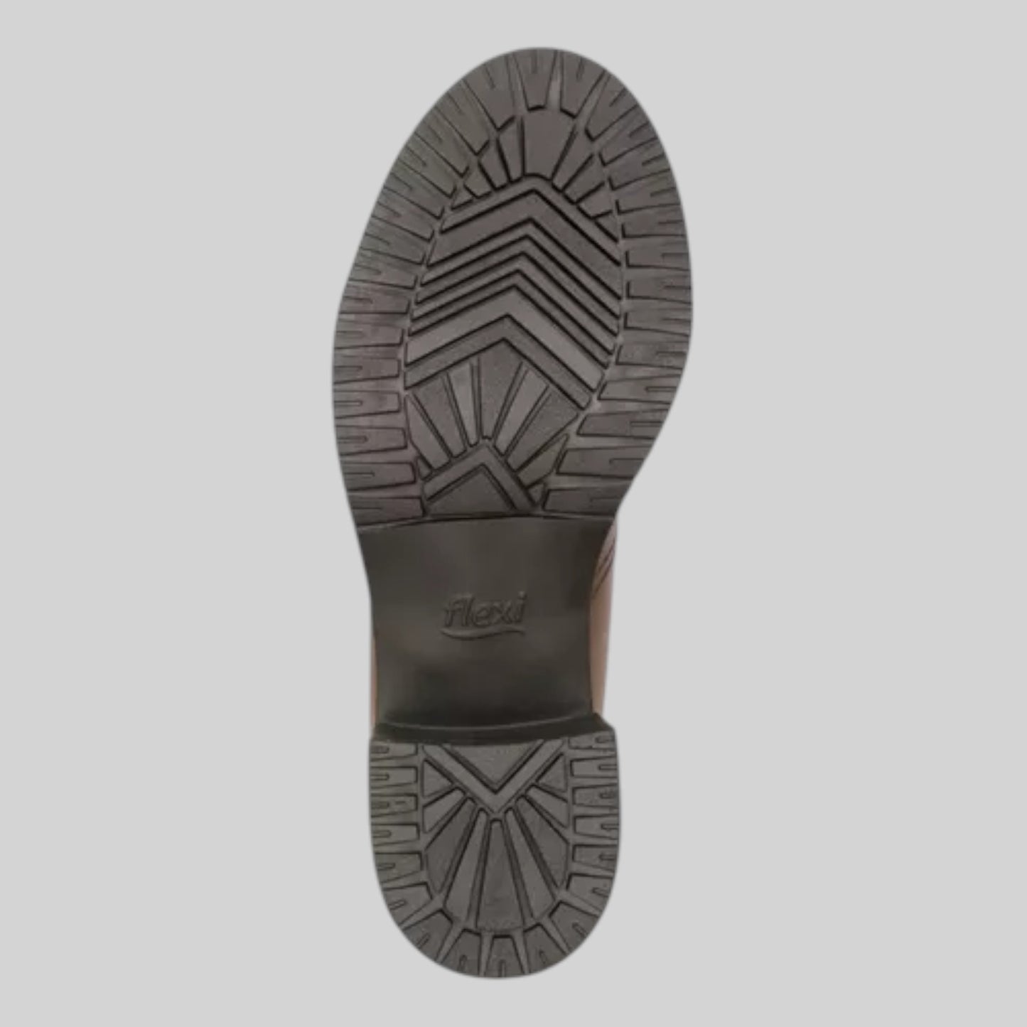 Bota Flexi Mujer Casual De Piel 120505Tan