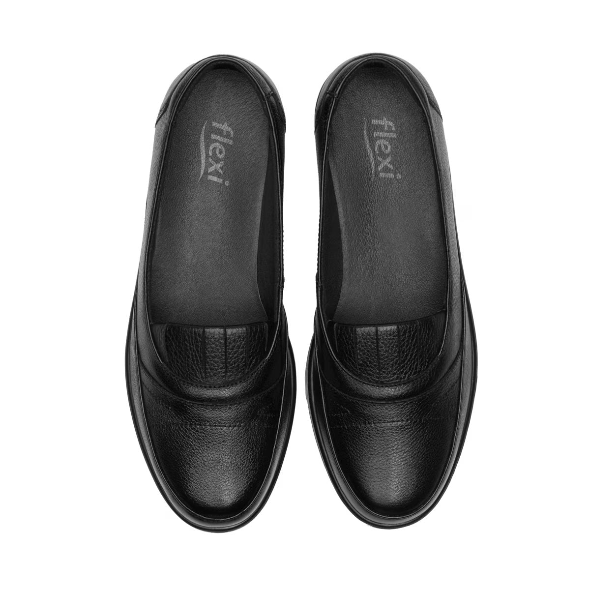 Zapato Flexi Mujer Confort Casual Piel 130001Neg