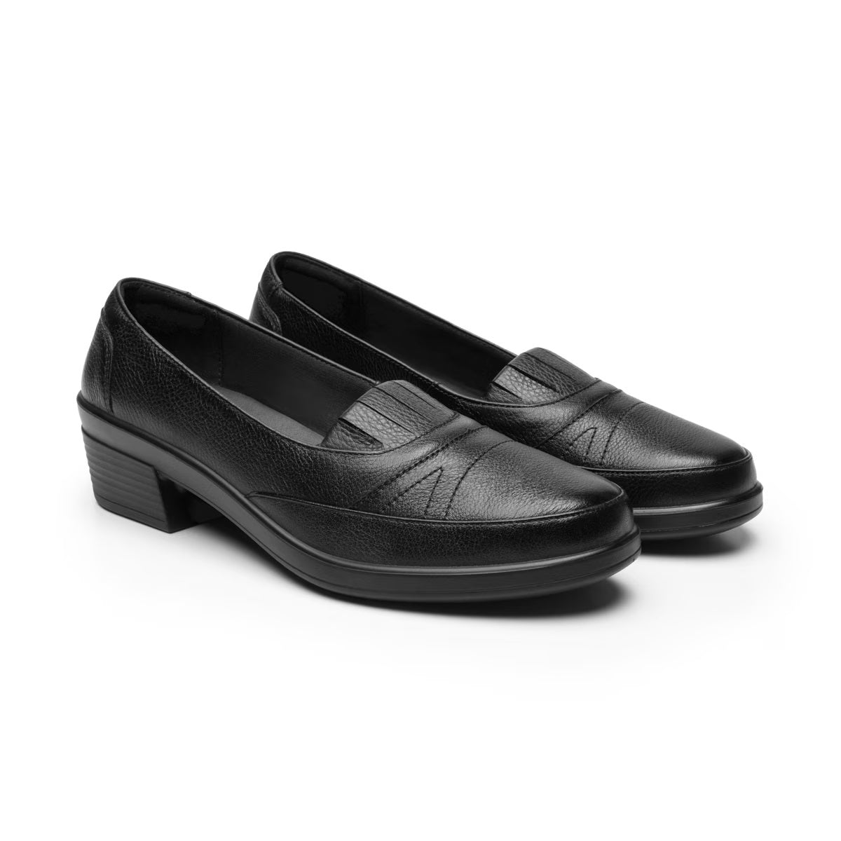 Zapato Flexi Mujer Confort Casual Piel 130001Neg