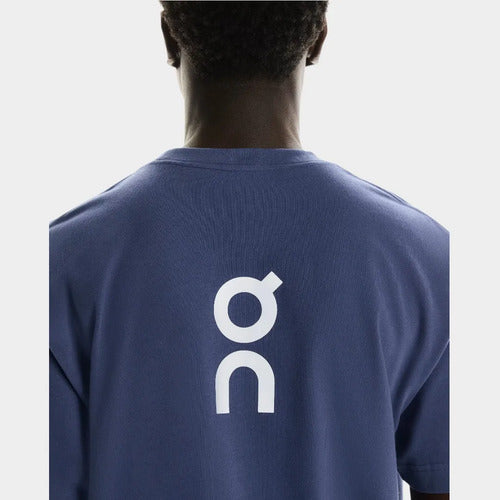 Playera On Cloud Hombre Club-t 1me10050584 Azul