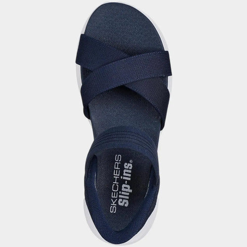 Sandalias Skechers Mujer Slip Ins Sport Ultra Flex 119975nvy Azul