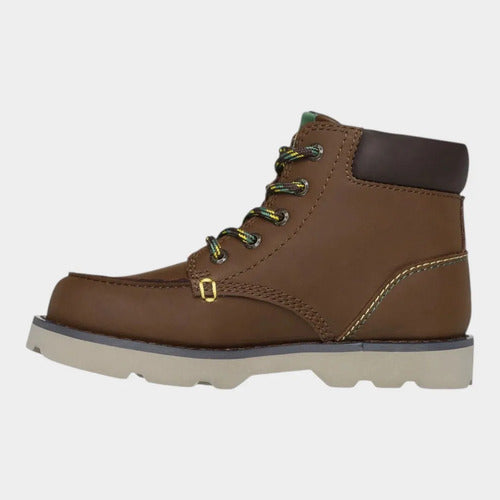 Botas Skechers Niño John Deere Bowland Rugged 407054lbrn Cafe