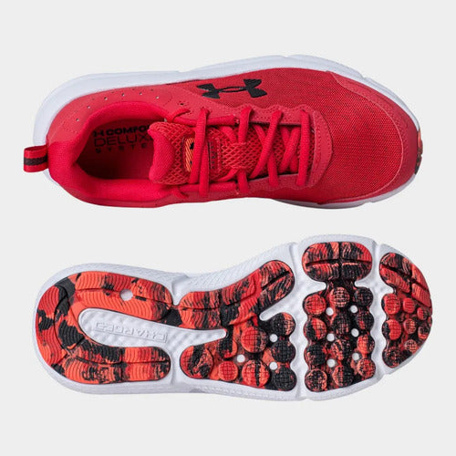 Tenis Under Armour Hombre Charged Assert 10 3026175600 Rojo