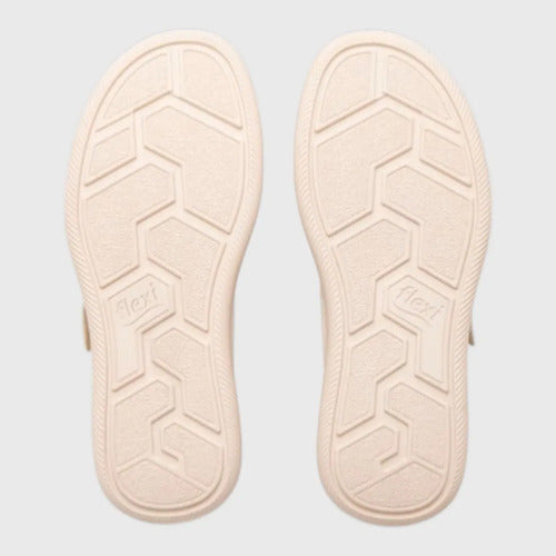 Sandalias Flexi Mujer De Confort Piel 139803aLG Algodón