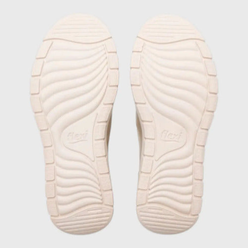 Zapato Flexi Mujer Mocasín Confort Piel 130210oro Oro