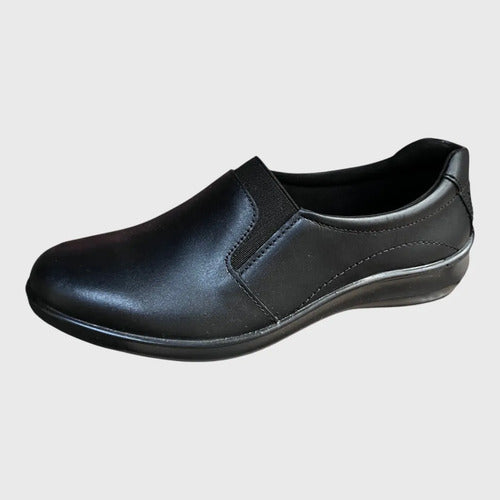 Zapato Flexi Mujer Confort Piel 25927neg Negro