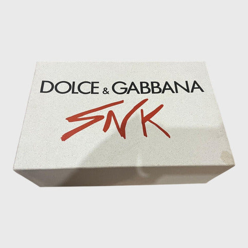 Tenis Dolce & Gabbana Snk Portofino Crown Sn00 Cs1761ah164 Negro