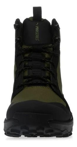 Tenis Puma Hombre Bota Boulder Wtr Senderismo 30997604 Verde/negro