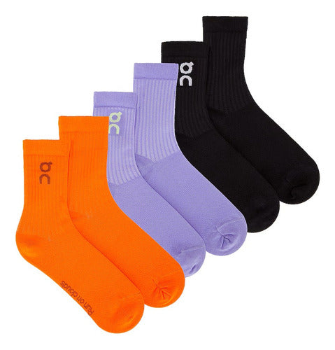 Calcetas On Cloud Logo Sock 3-pack (3 Pares) 399.01722