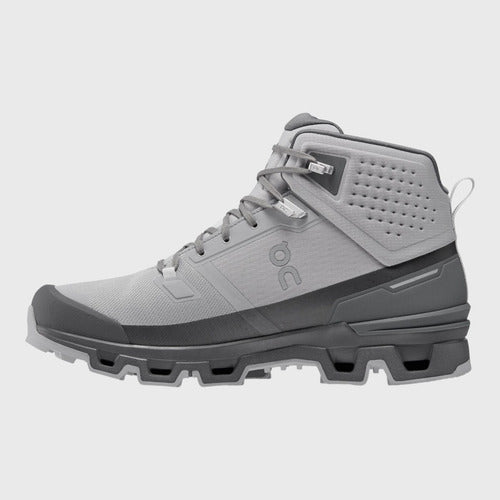 Tenis On Cloud Hombre Cloudrock 2 Waterproof Bota 63.98612 Gris Oscuro