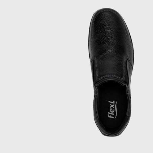 Zapatos Flexi Hombre Confort Piel 71614neg Negro