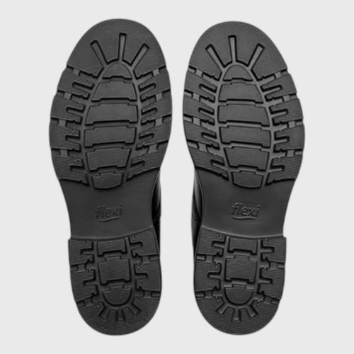Botín Flexi Hombre Semivestir Casual Piel 417015neg Negro