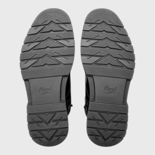 Botín Flexi Hombre Casual Piel 421703neg Negro