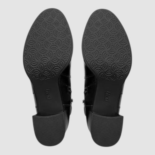 Botín Flexi Mujer Casual De Piel 137304neg Negro