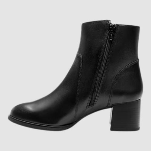 Botín Flexi Mujer Casual De Piel 137304neg Negro