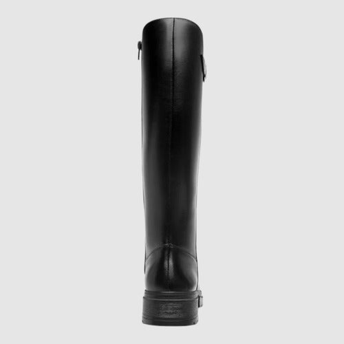 Botas Flexi Mujer Casual Largas De Piel 131910neg Negro