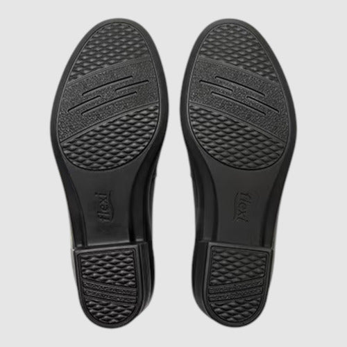 Zapato Flexi Mujer Casual De Piel 130005neg Negro