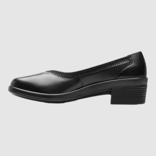 Zapato Flexi Mujer Casual De Piel 130005neg Negro