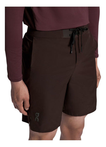 Shorts On Cloud Hombre Performance Hybrid Licra 1me10281275 Cafe Xl