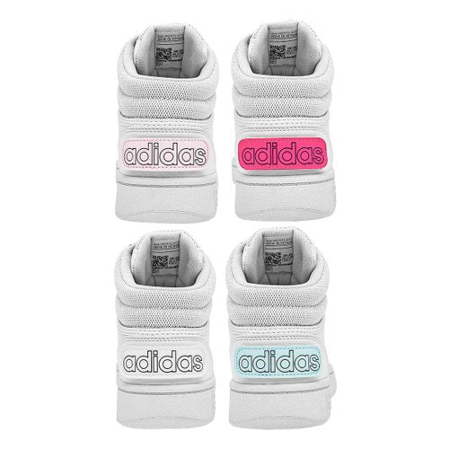 Tenis Adidas Mujer Hoops 3.0 Mid Blanco GX7235