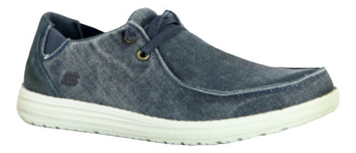 Tenis Skechers Hombre 66387blu