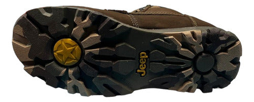 Bota Jeep Hombre Piel Nobuck Outdoor 1950n