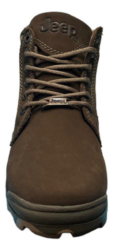 Bota Jeep Hombre Piel Nobuck Outdoor 1950n