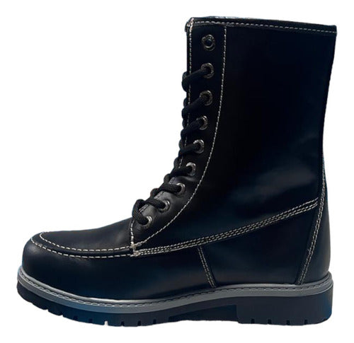 Bota Jeep Hombre Piel Trabajo Tactica 20053