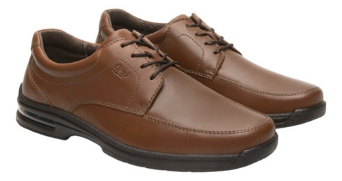 Zapato Flexi Hombre De Confort Piel 402808
