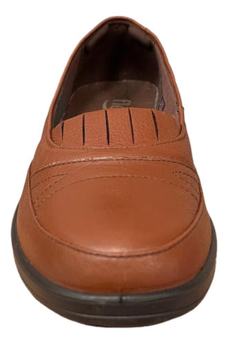 Zapato Flexi Mujer Confort Casual Piel 130001Tan