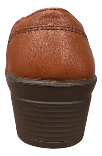 Zapato Flexi Mujer Confort Casual Piel 130001Tan