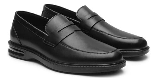 Zapato Flexi Hombre Mocasín Casual Piel 417703