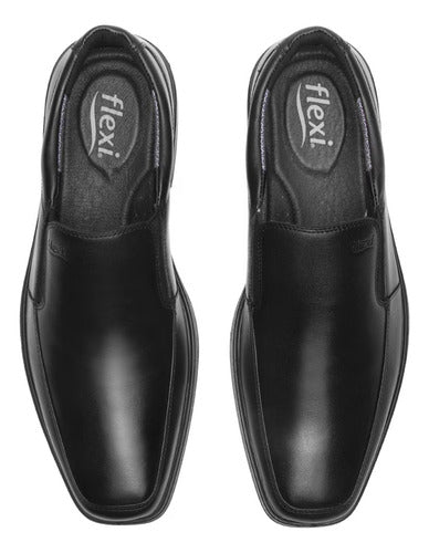Zapato Flexi Hombre Piel Semivestir 406409Neg
