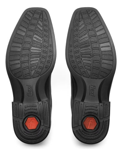 Zapato Flexi Hombre Piel Semivestir 406409Neg