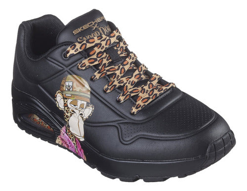 Tenis Skechers Hombre Snoop Dogg Uno 251014bbk