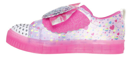 Tenis Skechers Twinkle Toes Luces Niña 314278npkmt
