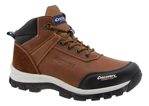 Botas Discovery Expedition Outdoor Hombre Piel Ajusco 2310