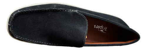 Zapato Triples Casual Piel Gamuza Maxwell 34400