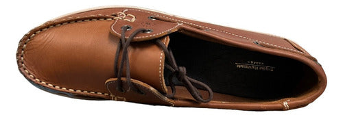 Zapatos Triples Mocasín Náutico Piel Th Remy 3524