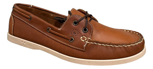 Zapatos Triples Mocasín Náutico Piel Th Remy 3524