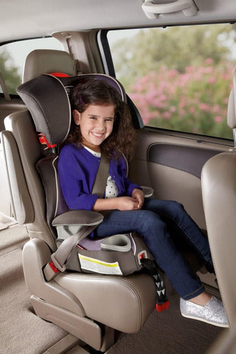 Auto Asiento Y Booster Graco 2 En 1 Affix Grapeade 1875292