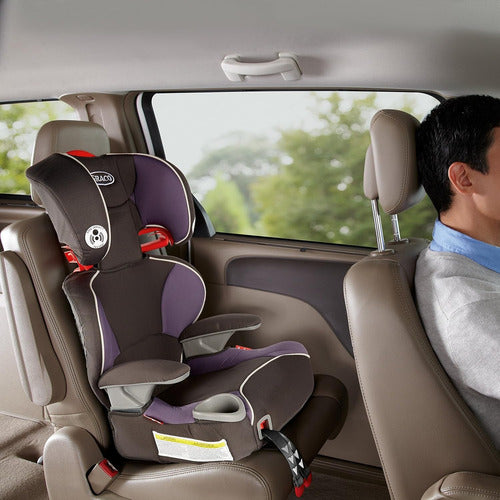 Auto Asiento Y Booster Graco 2 En 1 Affix Grapeade 1875292