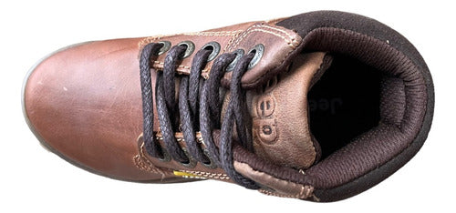 Botas Jeep Niño Casual Outdoor De Piel 25522