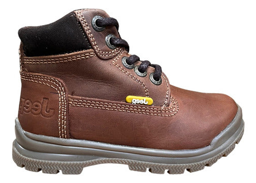 Botas Jeep Niño Casual Outdoor De Piel 25522