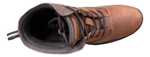 Botas Jeep Hombre Outdoor Piel 10101bro