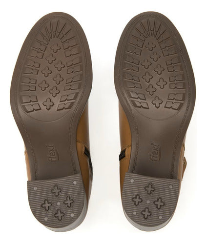 Botín Flexi Mujer Casual De Piel 109220